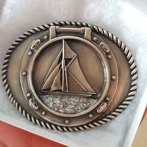 Siskiyou sailboat Belt buckle